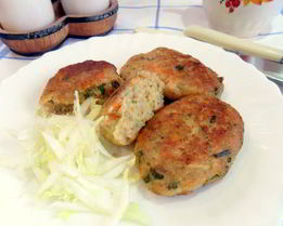 Нежные котлеты из рыбы