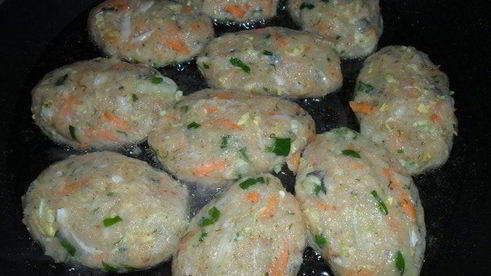 нежные котлеты из рыбы