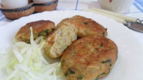 нежные котлеты из рыбы