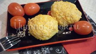 Полезные тыквенно-куриные котлетки