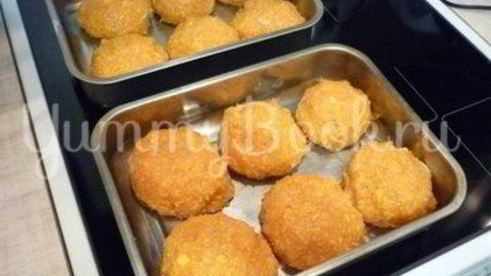 полезные тыквенно-куриные котлетки