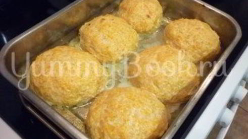 полезные тыквенно-куриные котлетки