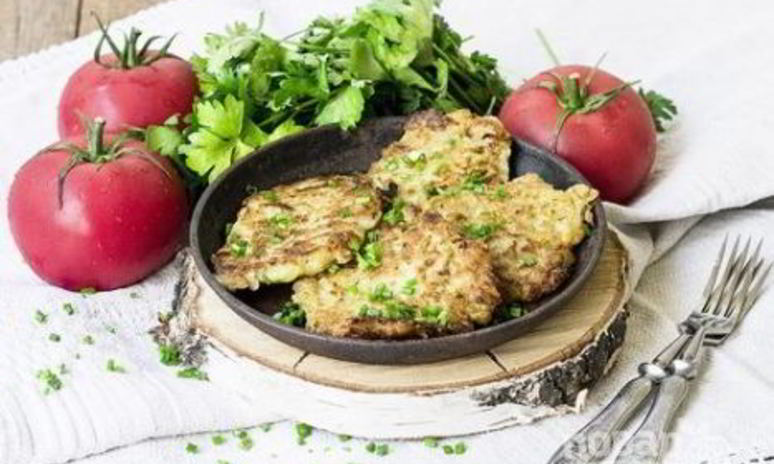 Рецепт постных котлет из кабачков