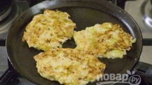 постные котлеты из кабачков