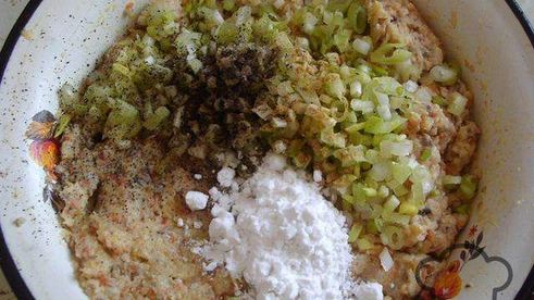 рыбные котлетки с картофельным пюре