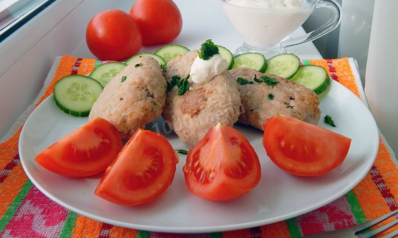 Рецепт рыбных котлет без яиц