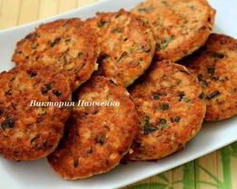 Рыбные котлеты по-японски