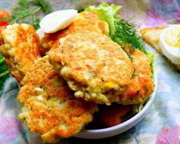 Рыбные котлеты рубленые