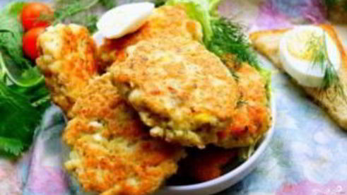 рыбные котлеты рубленые