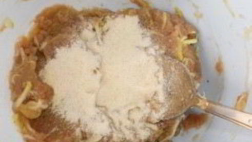 рыбные котлеты с кабачком