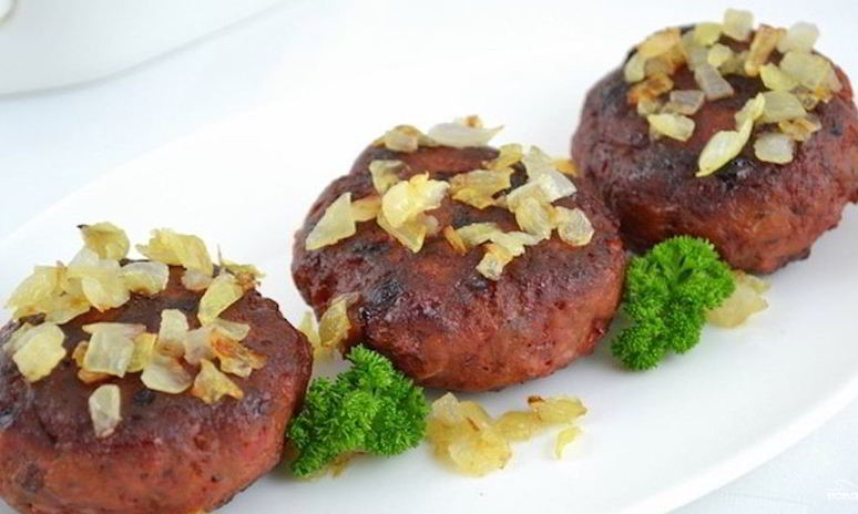 Рецепт свекольных котлет с мясом