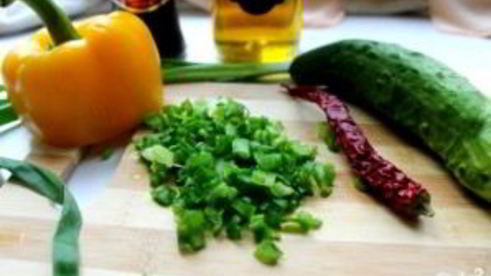 лапша по-японски с курицей