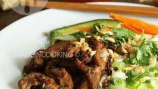 Лапша с мясом