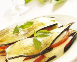 Быстрая лазанья из баклажанов