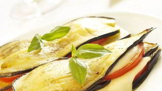 Быстрая лазанья из баклажанов