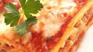 Домашняя лазанья с фаршем и творогом