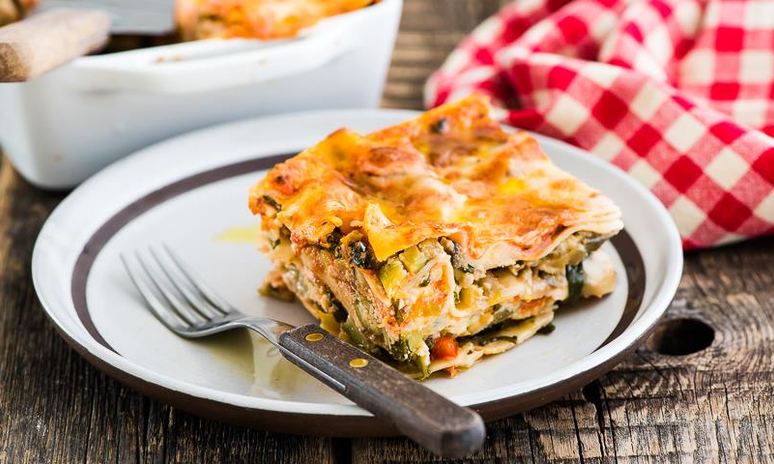 Рецепт домашней овощной лазанья