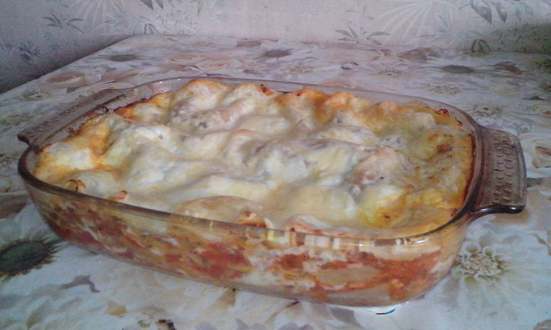 Рецепт лазаний болоньезе с соусом бешамель