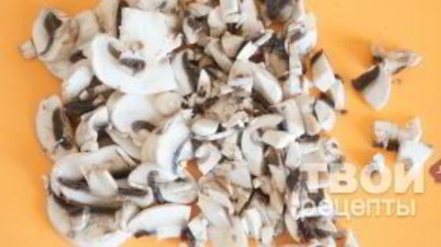 лазанья грибная