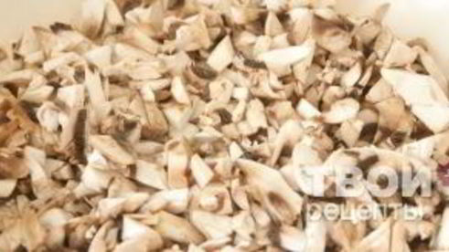 лазанья грибная