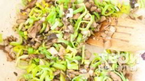 лазанья грибная