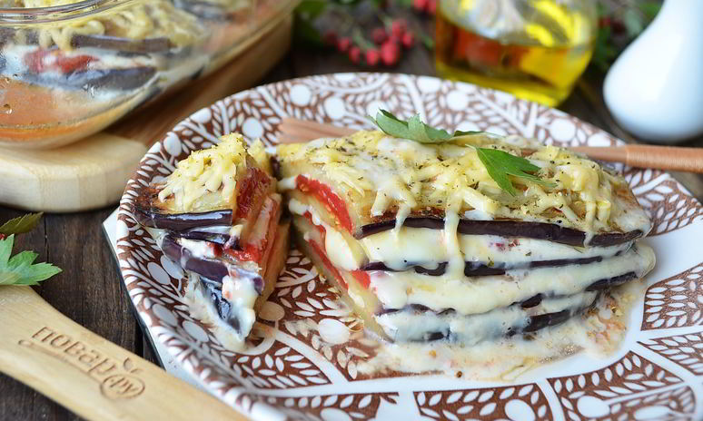 Рецепт лазаний из баклажанов с сыром