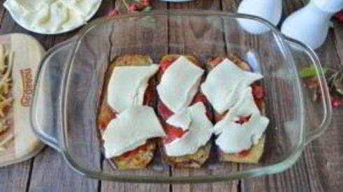 лазанья из баклажанов с сыром