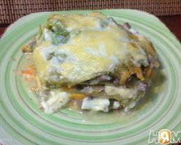 Лазанья из савойской капуты