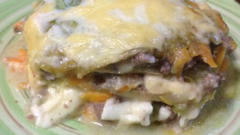 лазанья из савойской капуты