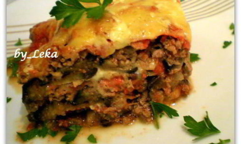 Рецепт лазаний с баклажанами