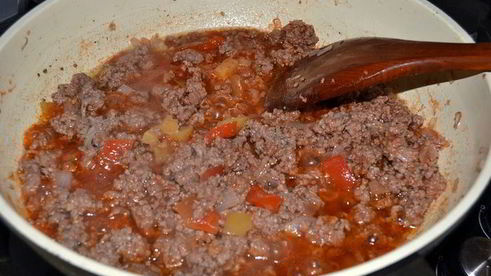 лазанья с гламурным соусом