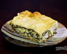 Лазанья с курочкой