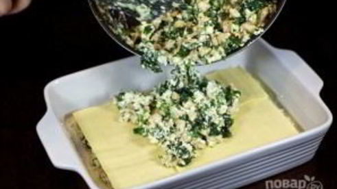 лазанья с курочкой