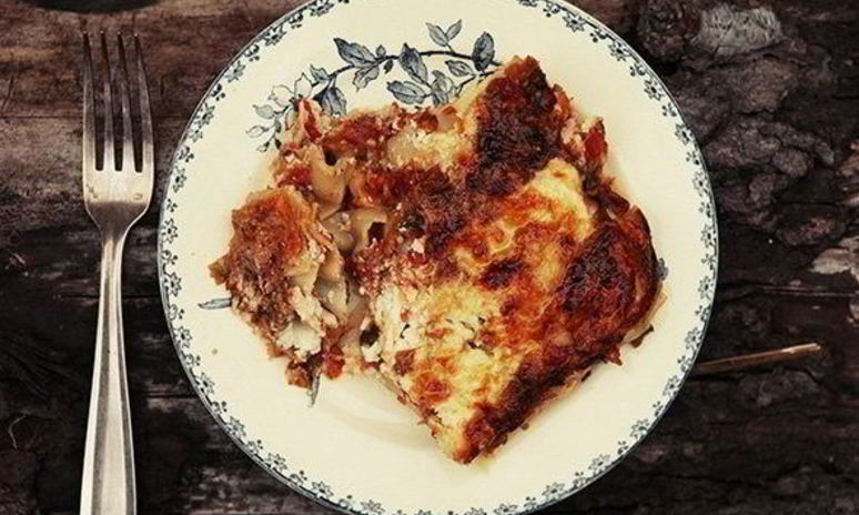 Рецепт лазаний с овощами и творогом