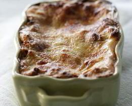 Лазанья с соусом бешамель