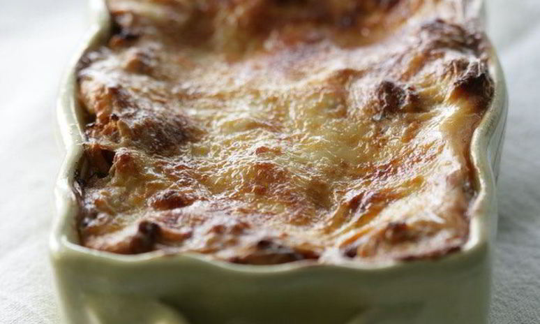 Рецепт лазаний с соусом бешамель