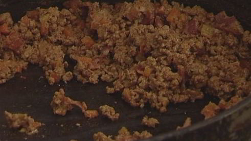 лазанья с соусом бешамель