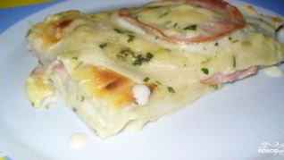 Лазанья с сыром