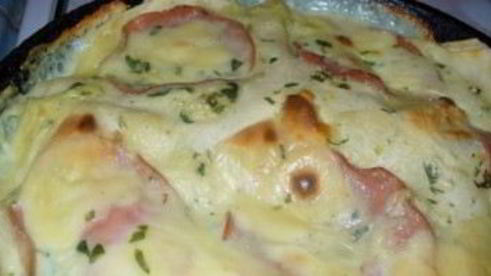 лазанья с сыром