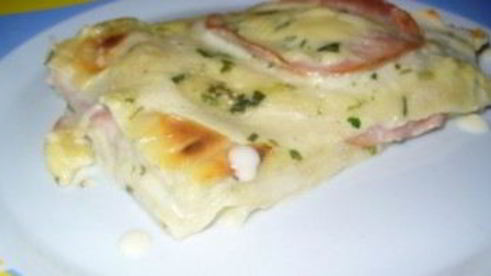 лазанья с сыром