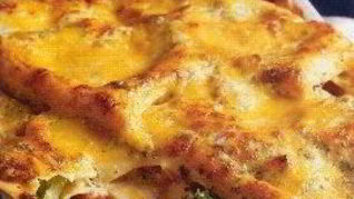 Лазанья с цветной капустой и сыром