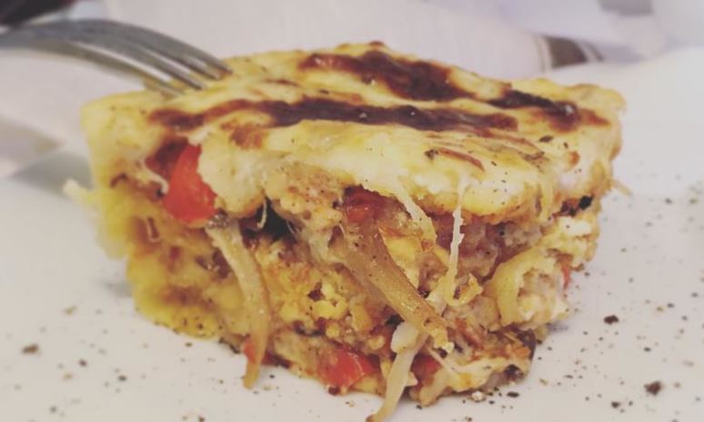 Рецепт лазаний с вешенками и адыгейским сыром под соусом бешамель