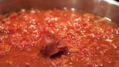 лазанья с ветчиной