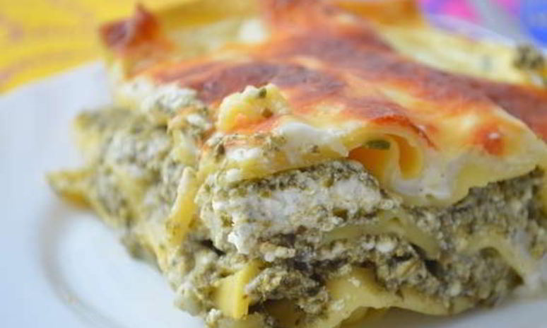 Рецепт лазаний со шпинатом