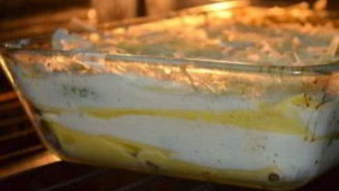 лазанья со шпинатом