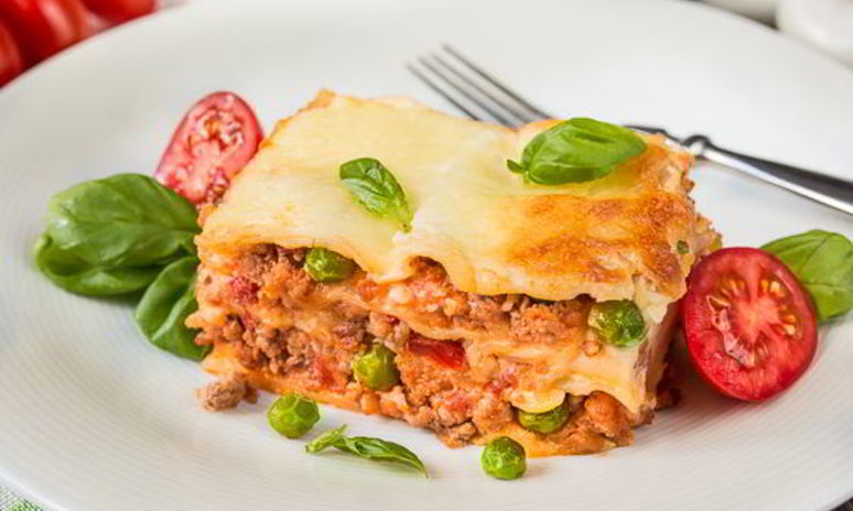 Рецепт лазаний со свининой и овощами
