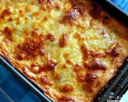 Ленивая лазанья из лаваша