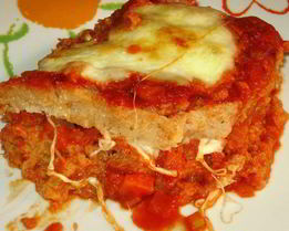 Монастырская лазанья из хлеба