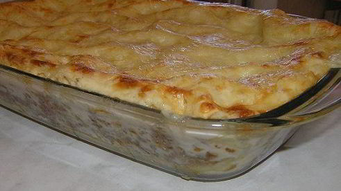 моя мясная лазанья