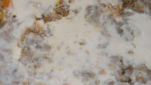 мясная лазанья